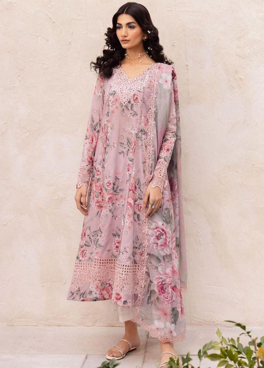 Lawn 3pc IZNIK Brand