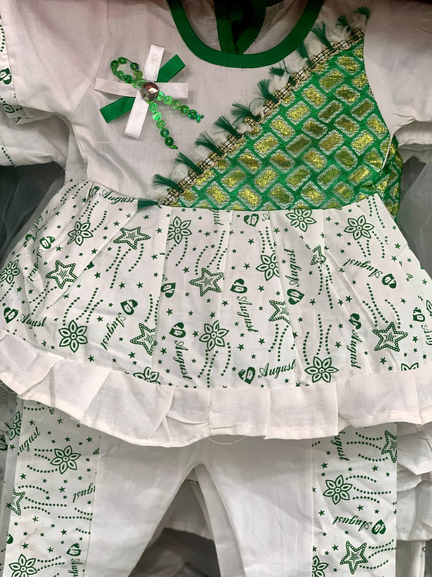 Cotton Baby Girl Dress for 14th August