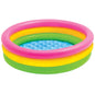 Inflatable Swimming Pool For Kids Rainbow Sunset Glow Pool