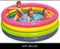 Inflatable Swimming Pool For Kids Rainbow Sunset Glow Pool