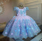 Pastel Pink & Blue Princess Gown