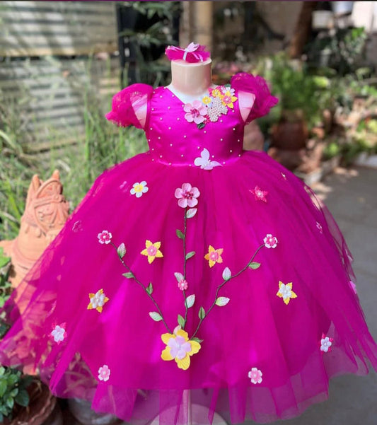Pink Garden Bloom Dress