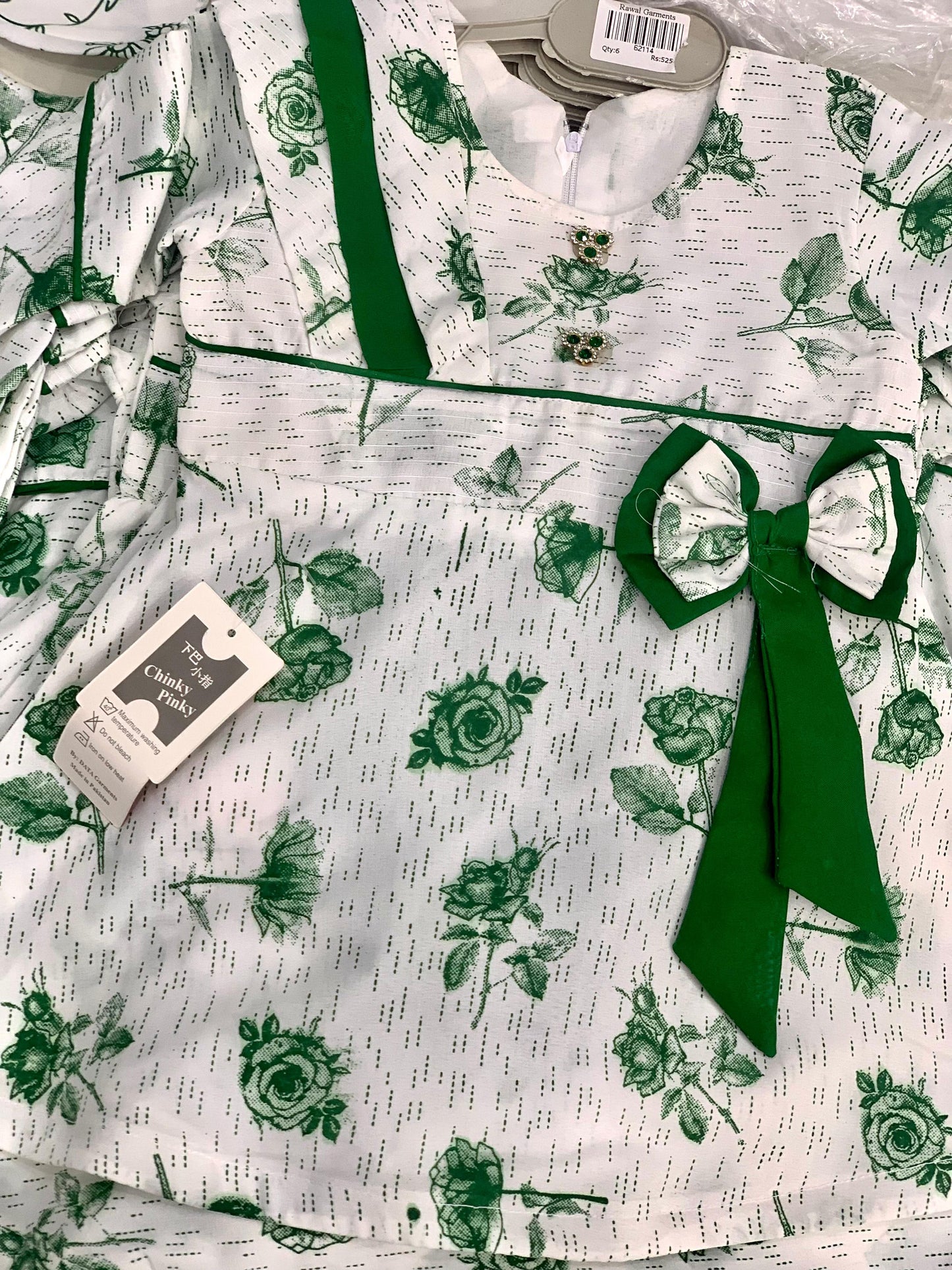 Cotton Baby Girl Dress for 14th August