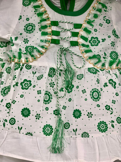 Cotton Baby Girl Dress for 14th August