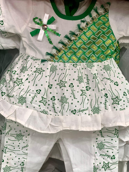 Cotton Baby Girl Dress for 14th August