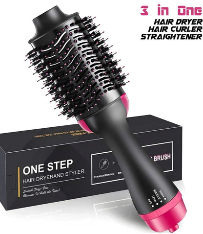 Paddle hair brush set 3 in 1