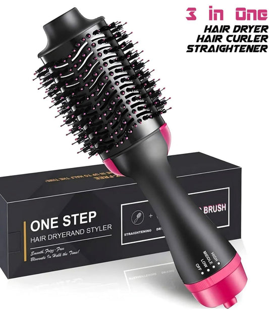 Paddle hair brush set 3 in 1