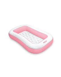 Pink Rectangular Inflatable Kiddie Pool